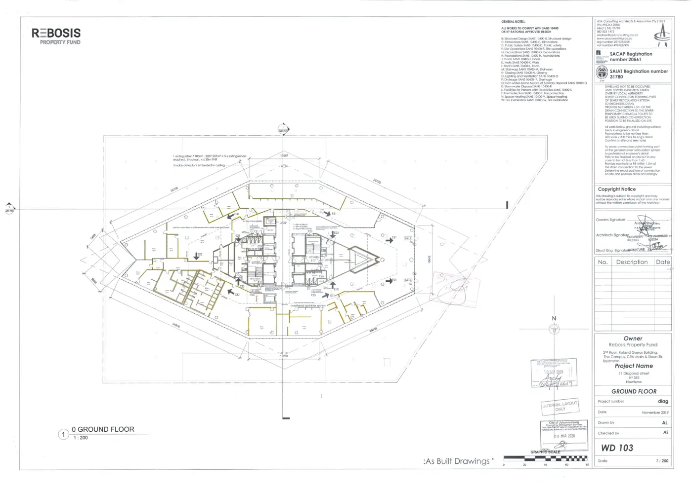 11 Diagonal Street: 2020-11 11 Diagonal Plans