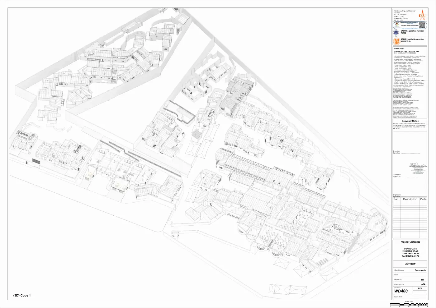 Deansgate Old Age Home: 19 HERPO AND 3D VIEWS