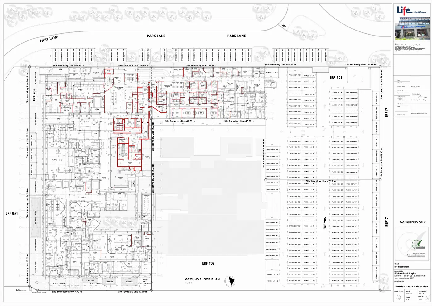 Brenthurst Life Hospital: 09-17 BRENTHURST LIFE HOSPITAL GROUND FLOOR PLAN