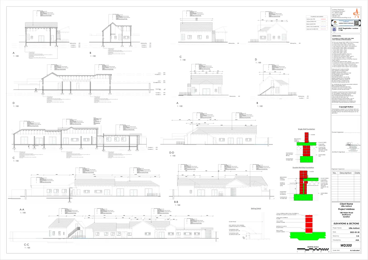 Little Ashford - Erf 48 Crèche: 03-30 Little Ashford ERF48 A0 Plans First Draft