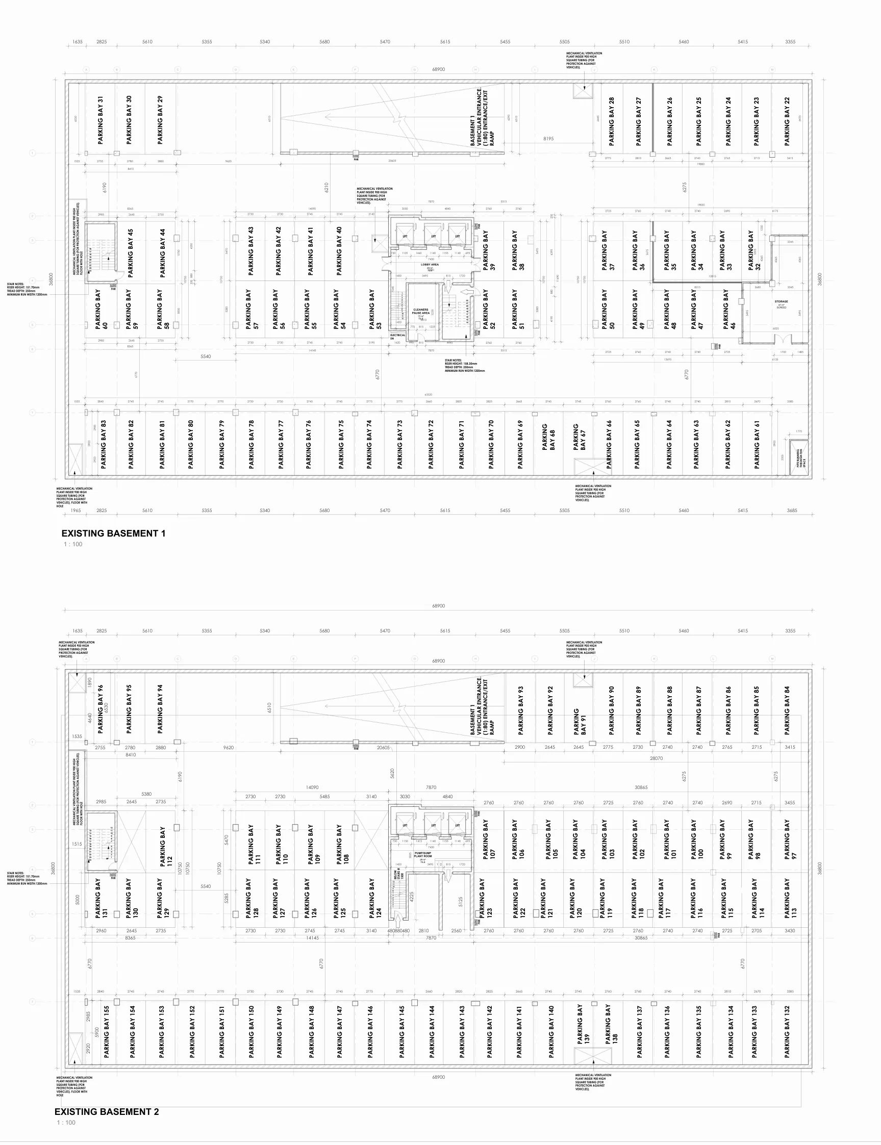 Curator Building: Architectural drawing