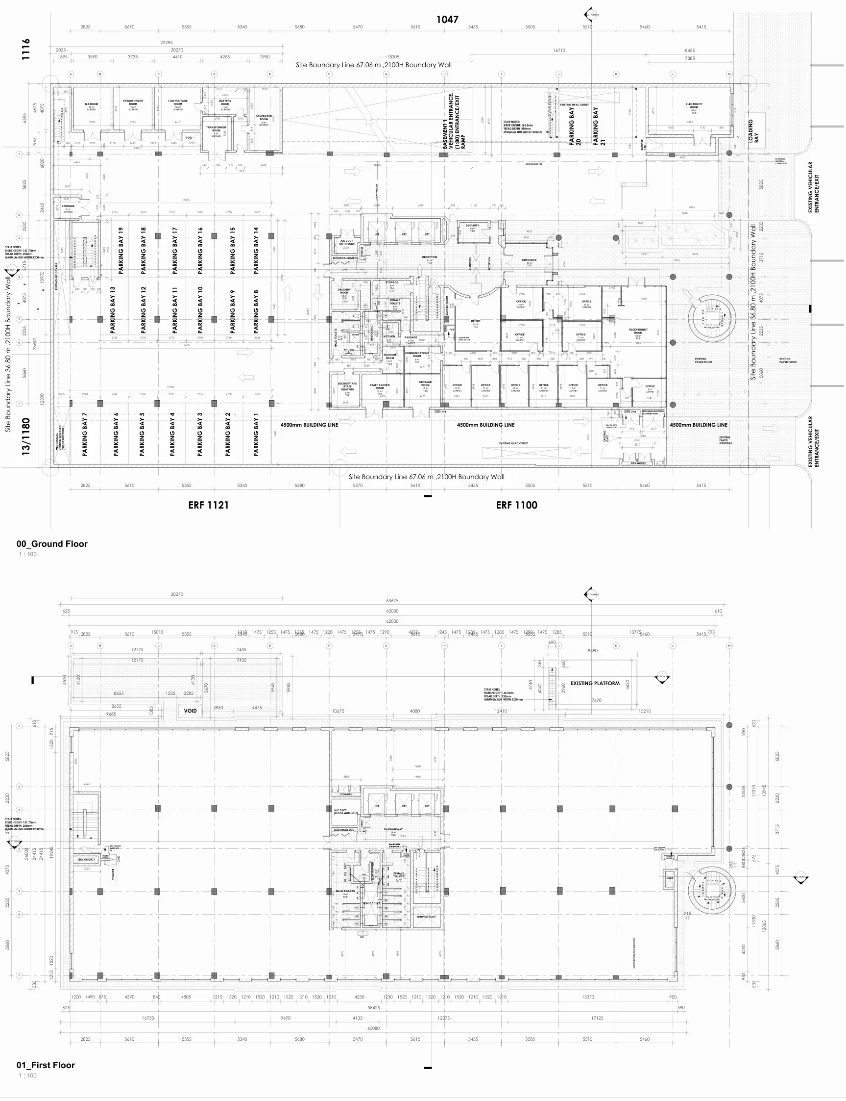 Curator Building: Building plans