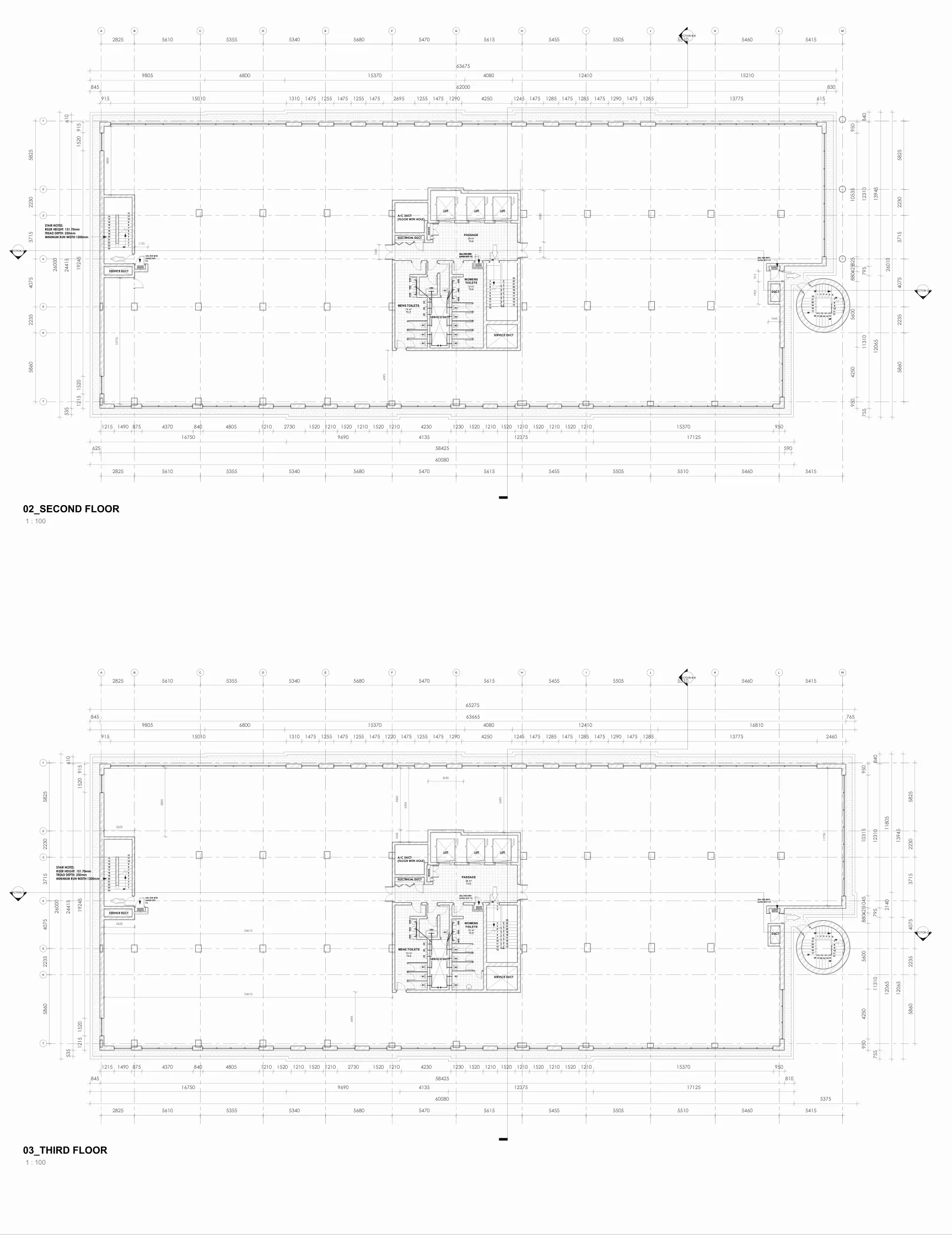 Curator Building: Architectural drawing