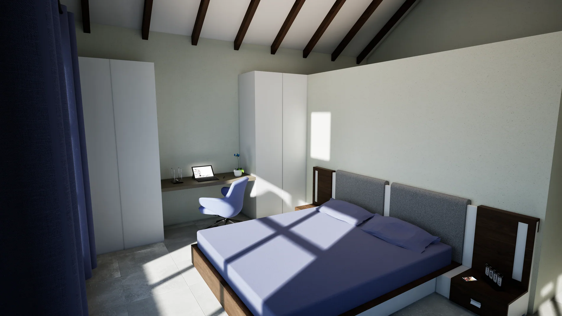 Harare Collection 1: Bedroom visualisation