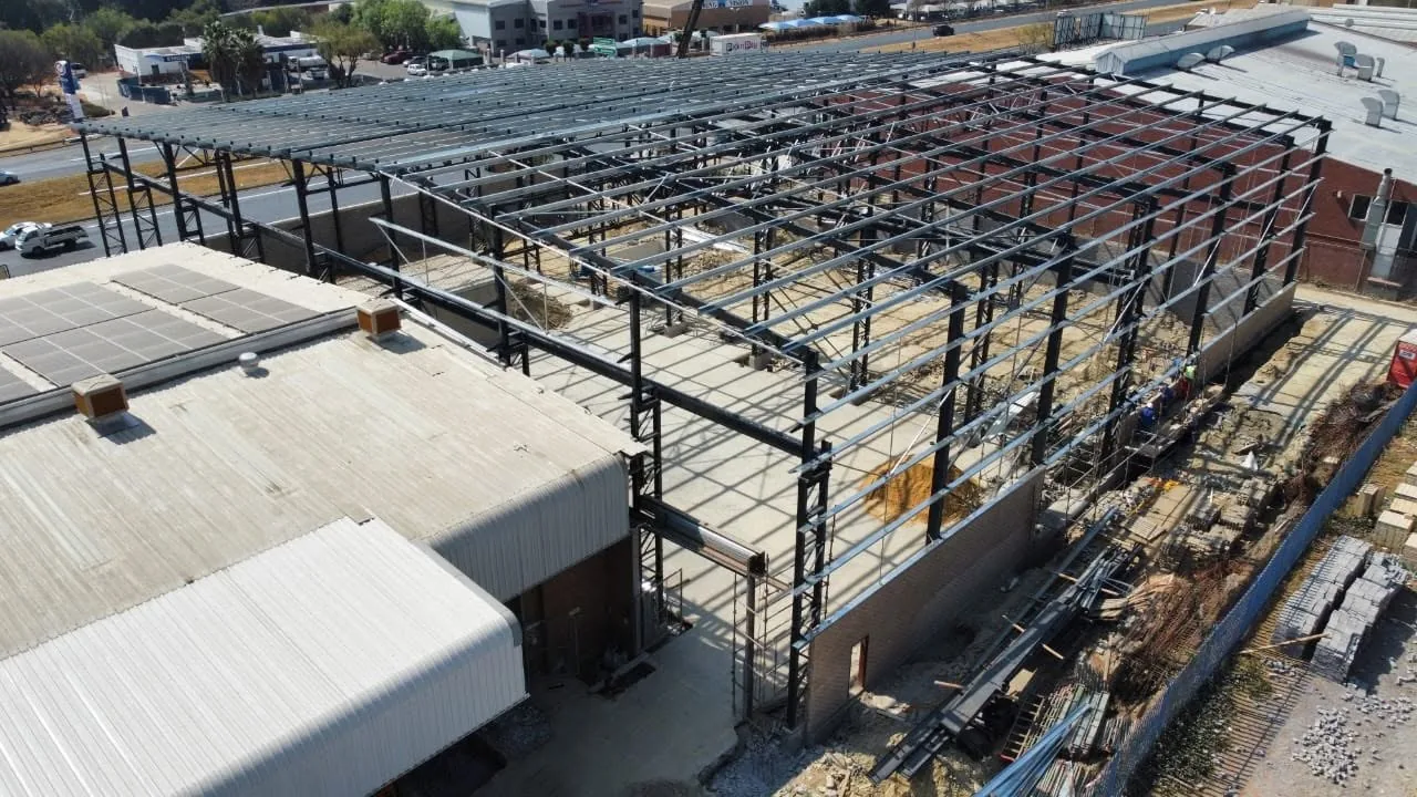 EagleBurgmann - Warehouse - Steel structure